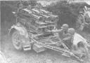 Figure 114.--U.S. soldiers inspect a captured 28/32 cm Nebelwerfer 41