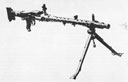 Figure 12.--M.G. 34, caliber 7.92 mm, on bipod mount as light machine gun