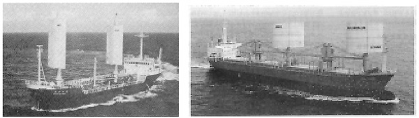 Figure 5. Shin Aitoku Maru (left) and Usuki Pioneer (right)