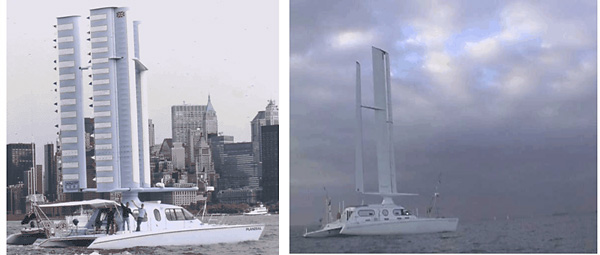 Figure 6. Pleasure Craft Equipped with Walker Wingsails