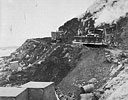 Buildling a Road at Adak -- 32nd Seabees working on raod to the hospital area