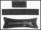Ill. 15--Photographer, War Correspondent, and Shharpshooter insignia