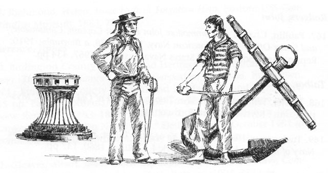 Sketch: Enlisted sailors