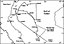Map: Gulf of 
Tonkin track, 305 August 1964