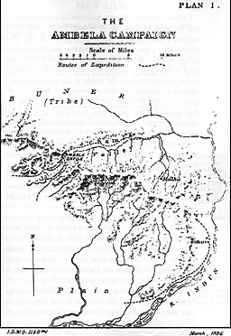 Map of Ambela Campaign