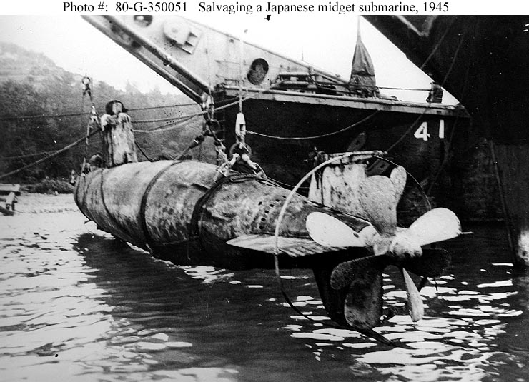 5th midget submarine at peral harbor