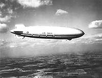 Photo # 80-G-462246: USS Akron in flight on 2 November 1931