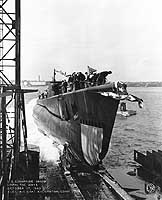 Photo # 80-G-88704:  Launching of USS Shark, 17 October 1943