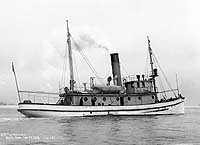 Photo # NH 43501:  USS Pentucket in Boston Harbor, 20 January 1904