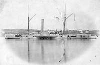 Photo # NH 43863:  USS Winooski.  Photographed soon after the Civil War