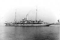 Photo # NH 47198:  USS Venetia off the Mare Island Navy Yard, circa October 1917