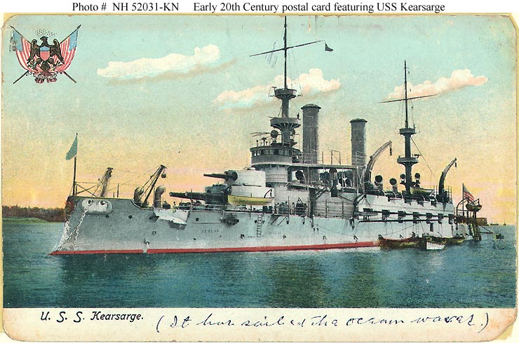 USN Ships--USS Kearsarge (Battleship # 5)