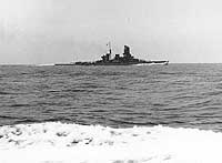 Photo # NH 73073:  Japanese battleship Haruna after her 1933-34 modernization