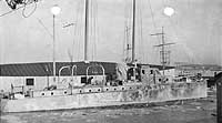 Photo # NH 94479-A:  USS De Grasse in an icy port, circa 1918