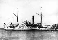 Photo # NH 96590:  USRC Louis McLane during the last decades of the 19th Century