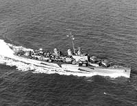 Photo # NH 97642:  USS Soley underway on 22 December 1944