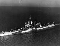 Photo # NH 98331:  USS Vicksburg off the U.S. East Coast, 17 October 1944