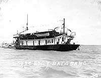 Photo # NH 99730:  Barge YC-66 at Batabano, Cuba, circa 1923