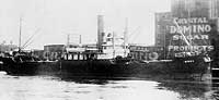 Photo #  NH 102218:  Freighter Sioux in port, prior to or shortly after her World War I Navy service