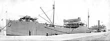 Photo # NH 103100:  USS Alameda at the Norfolk Navy Yard on 7 March 1921