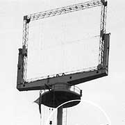 Photo # 19-N-32465-A:  Antenna of CXAM Radar on USS Chester, 6 August 1942.