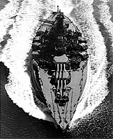 Photo # 19-N-45071:  USS Tennessee underway in Puget Sound after modernization, 12 May 1943