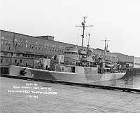Photo # 19-N-61152:  USS Unimak at Seattle, Jan. 1944