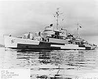 Photo # 19-N-72076:  USS Bering Strait off Houghton, Washington, on 12 July 1944