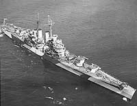 Photo # 19-N-72219:  USS St. Louis off San Pedro, California, 5 October 1944