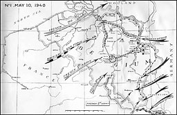 Map 1: Invasion of Belgium