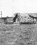 A Belgian military field lradio station in Ethiopia