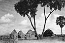 Sudanese village on the plains