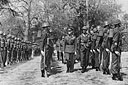 H.M. The King, visiting the 3rd Canadian Division