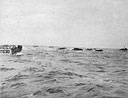 Assault craft approaching the Canadian beaches on D Day