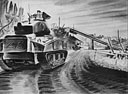 Painting: Tanks of the 6th Canadian Armoured Regiment