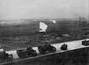 Canadian medium artillery supporting the infantry south of Caen