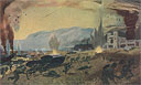Painting of Dieppe Raid
