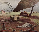 Painting: Battleground before Ortona