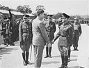 The King With Canadian Troops, Juy 1941