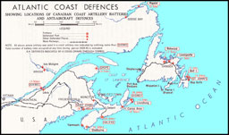 Map 1: Atlantic Coast Defences