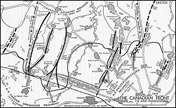 Sketch 7.--The Canadian Front, 7-8 June 1944
