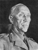 General J. C. Smuts, Commander-in-Chief, South African Forces (from the portrait by the South African War Artist, Captain Neville Lewis).