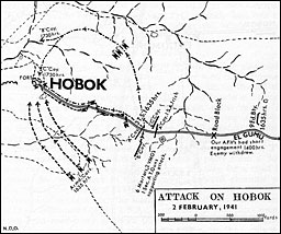 Map of attack on Hobok
