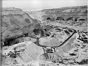 Egypt: entrance to the Tura caves
