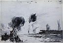 Ships repelling low-level air attack