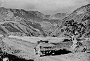 View on the road near Debra Tabor
