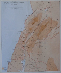 South-Western Syria, mid-1941