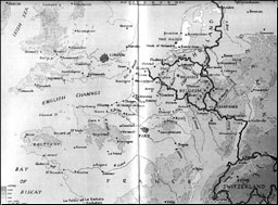 General situation map
