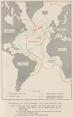 THE BATTLE OF THE ATLANTIC (VI), JUNE-AUGUST 1943