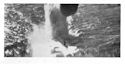 Depth-charges from a Coastal Command Halifax straddle the U-boat.